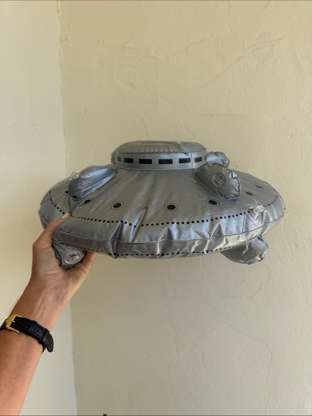 PRADA Silver Inflatable UFO - Mode Logo - Picture 3 of 4